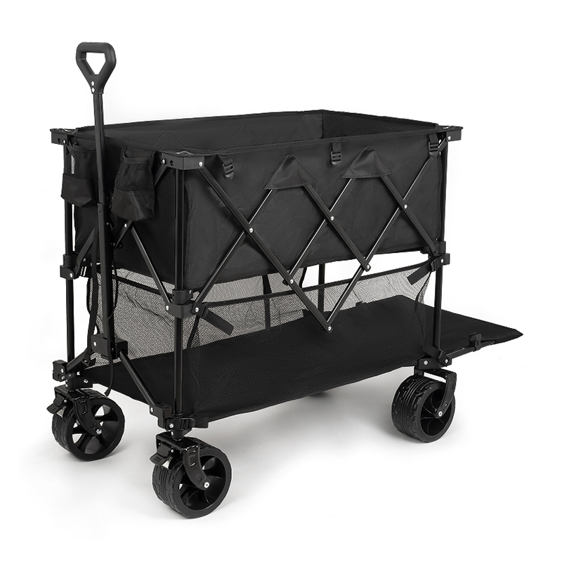 Doppeldeckerwagen mit Anhänger